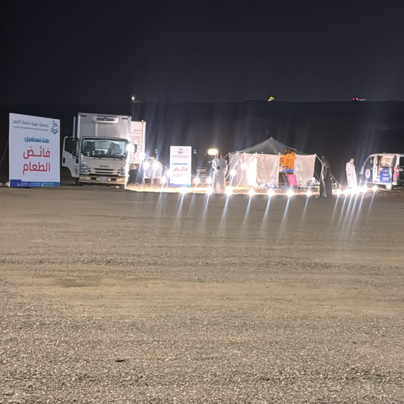 جمعية نِعم تشارك في مزاد عنيزة للإبل 2026 باستقبال فائض الطعام